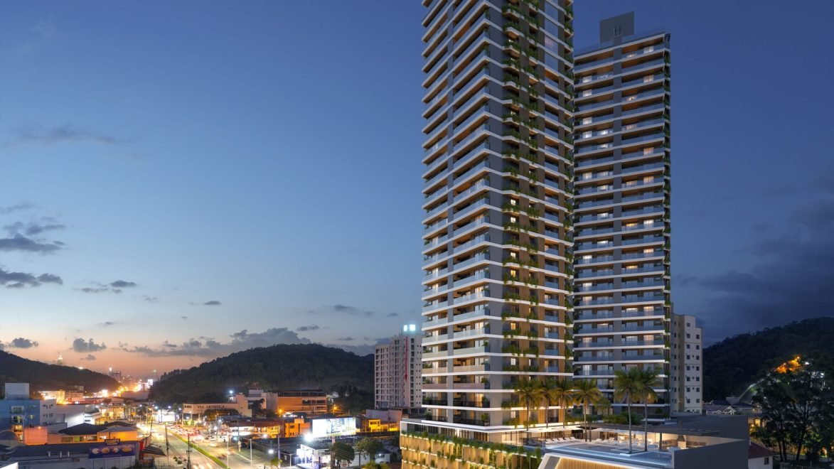 Apartamento com 2 dormitórios (sendo 1 suíte) à venda em Itajaí – Praia Brava, Itajaí com 111 m²