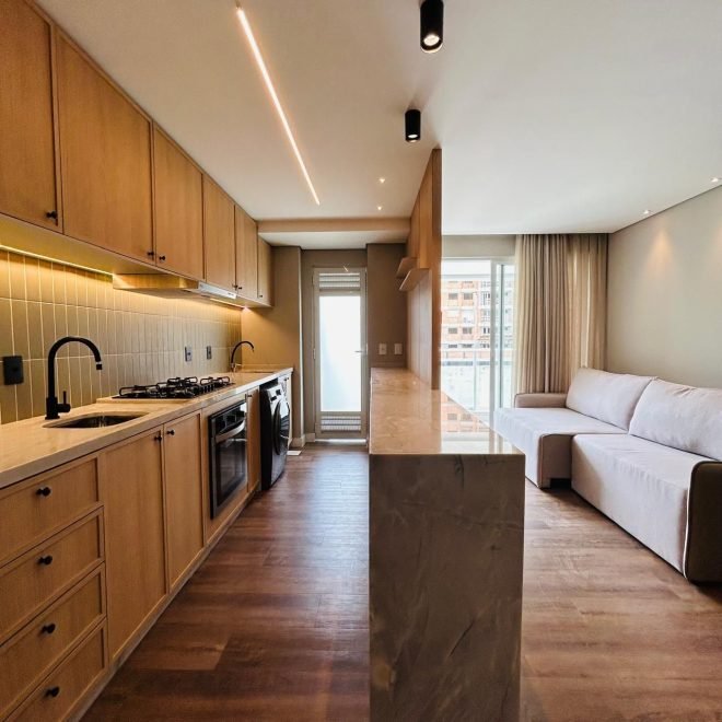 Apartamento com 3 dormitórios (sendo 1 suíte) à venda em Itajaí – Praia Brava, Itajaí com 89 m²