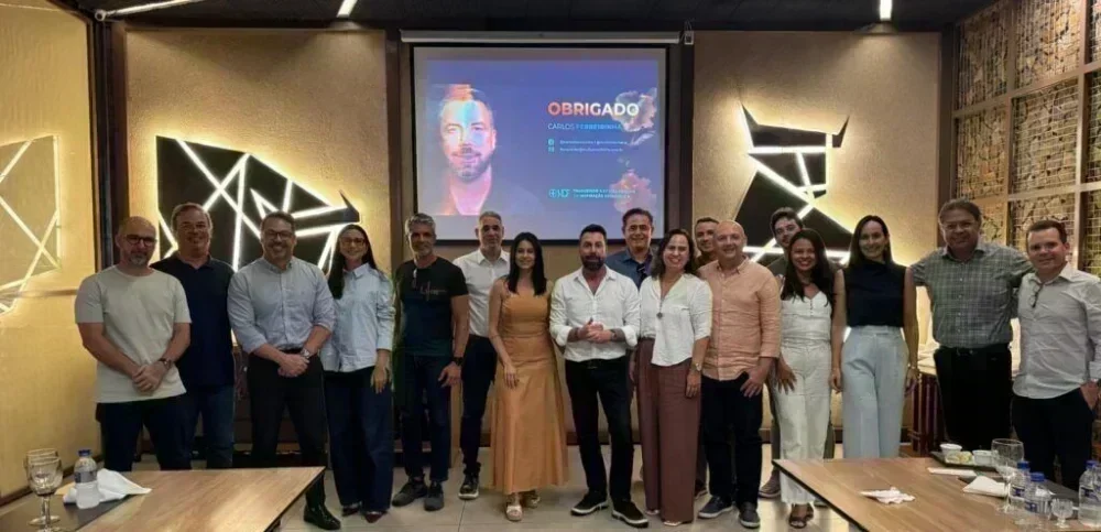 Carlos Ferreirinha e Grupo OFFICINA: Almoço com Construtores