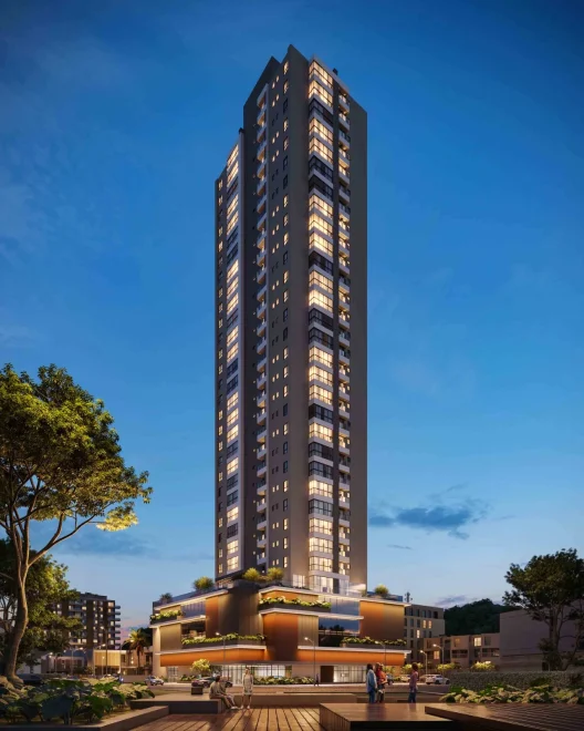 Apartamento com 3 dormitórios (sendo 1 suíte) à venda em Itajaí – Praia Brava, Itajaí com 117 m²