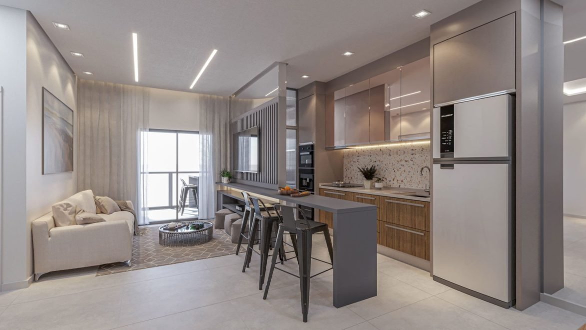 Manu Bay – Apartamento com 2 dormitórios (sendo 1 suíte) à venda em Itajaí – Praia Brava com 74 m²