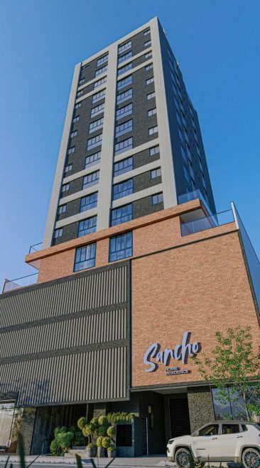 Sancho – Apartamento com 3 dormitórios (sendo 3 suítes) à venda em Bal. Camboriú – Centro com 108 m²