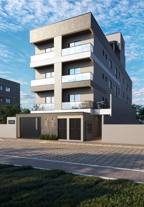 Residenziale Villa Bertin – Apartamento com 2 dormitórios (sendo 1 suíte) à venda em Itajaí – Cordeiros com 60 m²