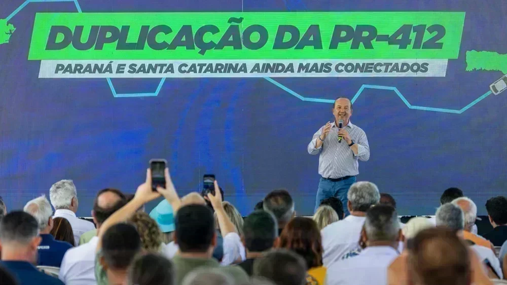 Duplicação da SC-417: Convênio entre SC e PR é assinado