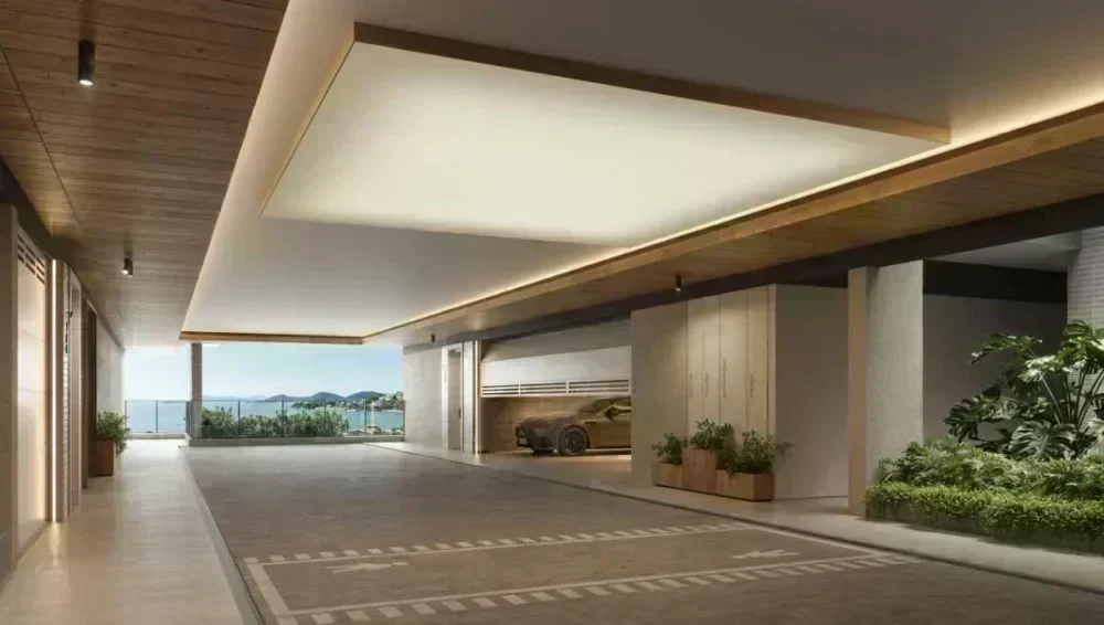 Estacionamento dentro do apartamento: inovação em SC