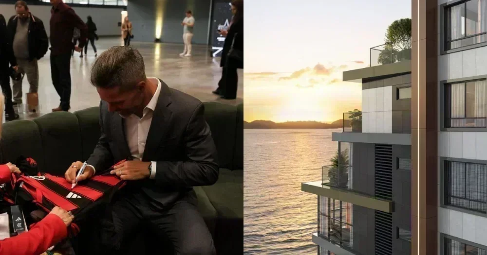 Flamenguista adquire apartamento de luxo em Itapema
