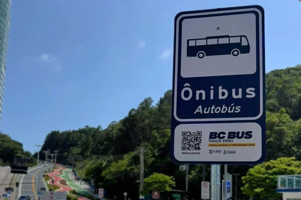 Pontos Fixos de Transporte Coletivo na Avenida Atlântica