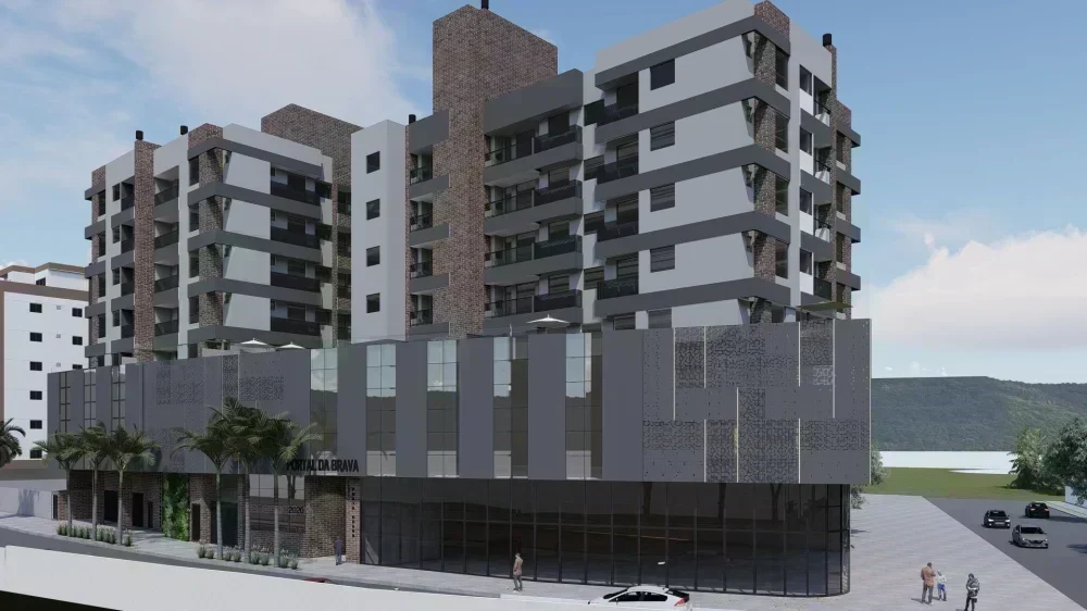 Portal da Brava – Apartamento com 2 dormitórios (sendo 1 suíte) à venda em Bal. Camboriú – Praia dos Amores com 62 m²
