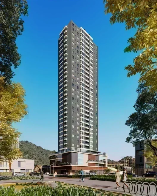 Positano – Apartamento com 2 dormitórios (sendo 1 suíte) à venda em Itajaí – Praia Brava com 82 m²