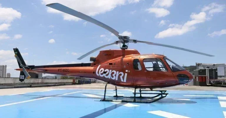 Voos de helicóptero por aplicativo chegam a Joinville
