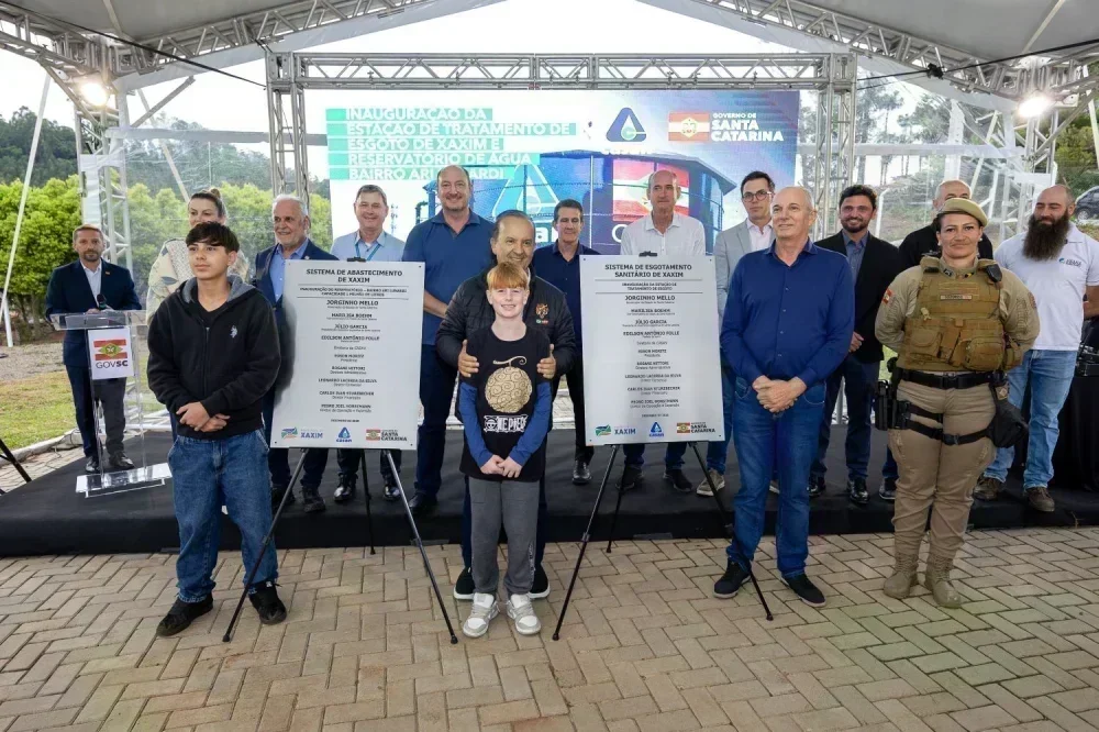 Xaxim ganha nova Estação de Tratamento de Esgoto