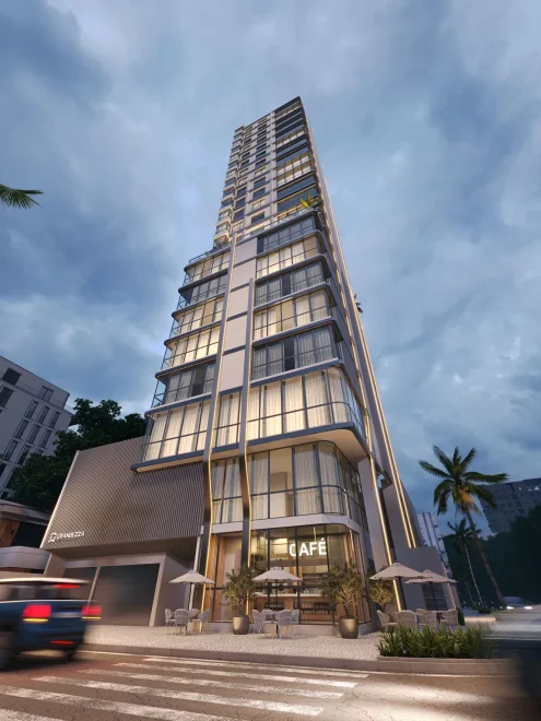 Gran Tower – Apartamento com 3 dormitórios (sendo 3 suítes) à venda em Penha – Praia da Armação com 124 m²