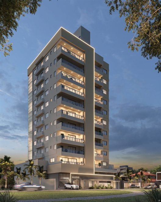 Marine – Apartamento com 3 dormitórios (sendo 3 suítes) à venda em Navegantes – Centro com 104 m²