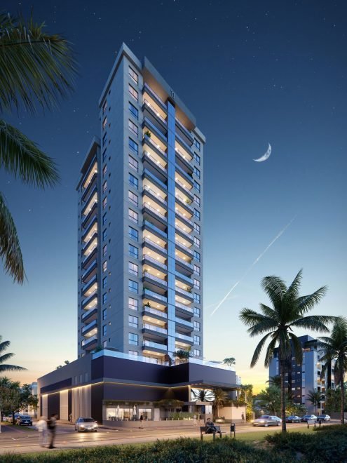 Residencial Barra Beach – Apartamento com 3 dormitórios (sendo 1 suíte) à venda em Barra Velha – Tabuleiro com 94 m²