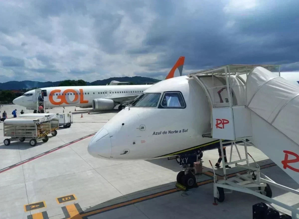 Aeroporto de Navegantes: 2,3 milhões de passageiros e um crescimento de 50% desde 2022