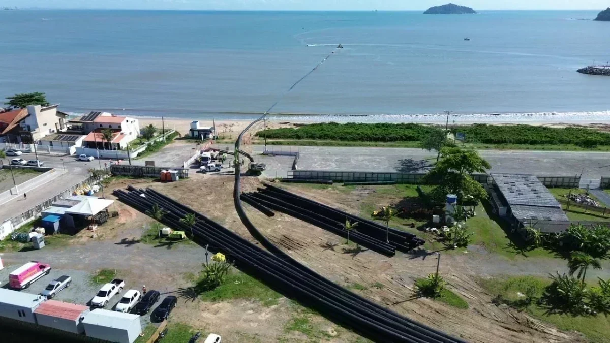Balneário Piçarras inicia alargamento da Praia Central com R$ 40 milhões em investimentos