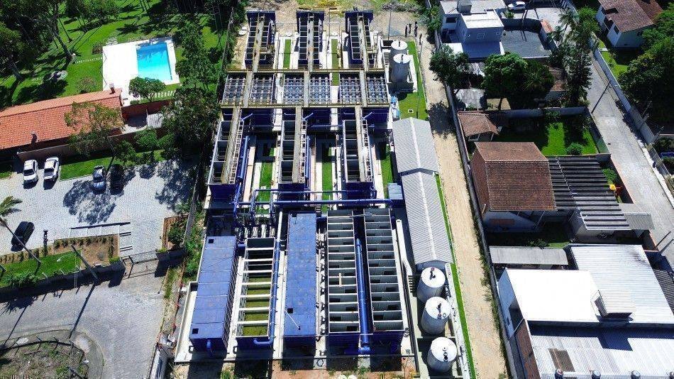 Blumenau avança na construção da ETA 5: 150 mil beneficiados e 78% da primeira fase concluída