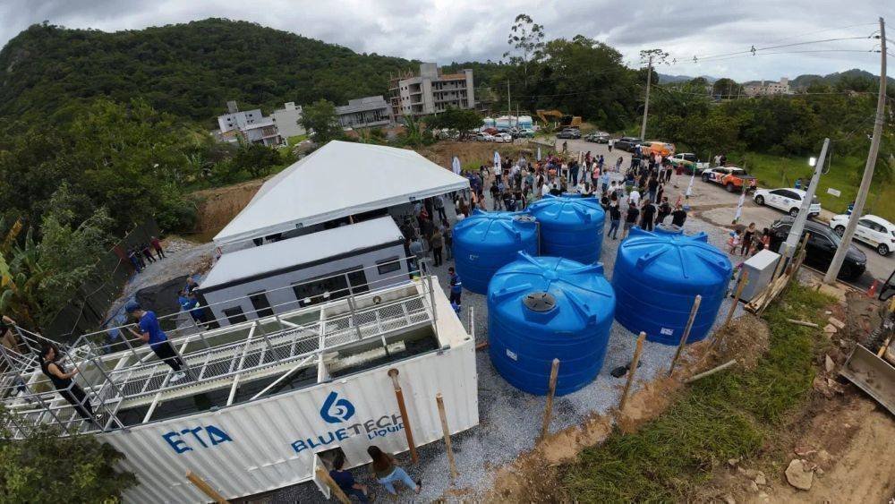 Camboriú celebra a inauguração da primeira ETA e garante abastecimento sem falta d’água na alta temporada