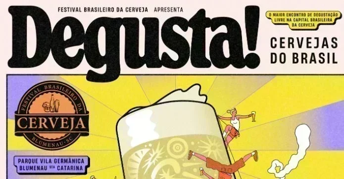 Degusta 2026: Blumenau se prepara para receber 200 cervejarias e 900 rótulos de cerveja