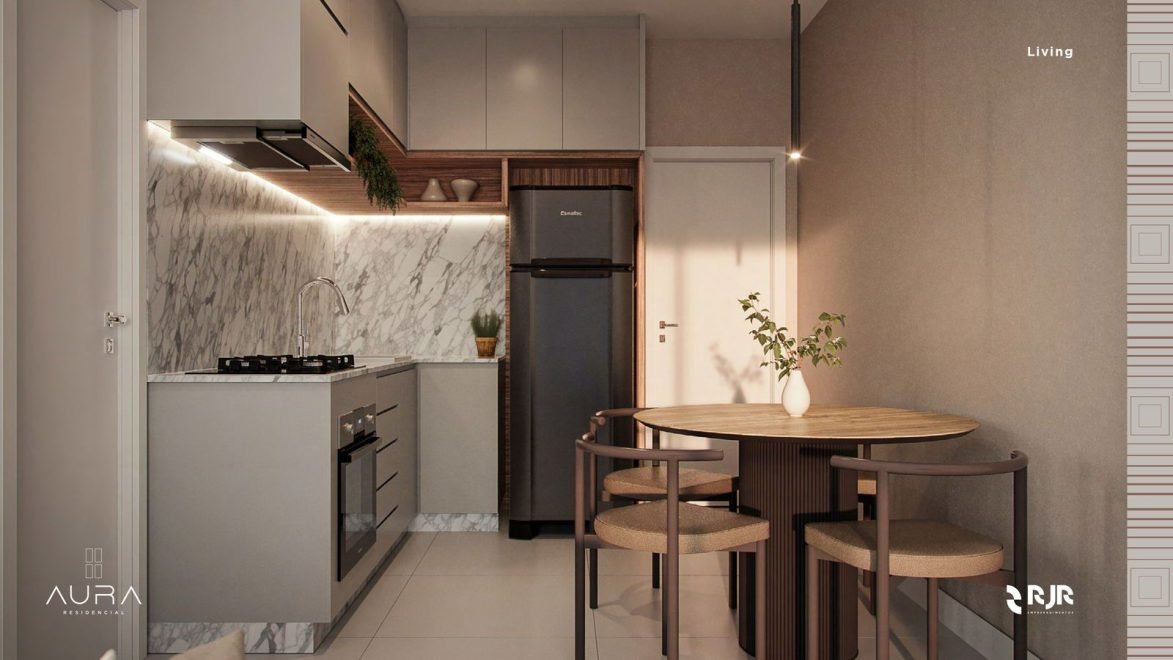 Residencial Aura – Apartamento com 1 dormitório à venda em Navegantes – Gravatá com 27 m²