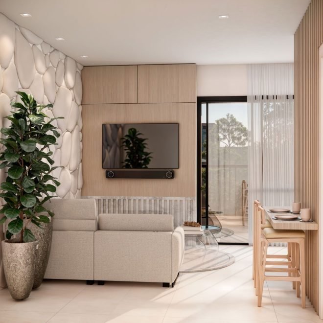 Residencial Arcanjo Miguel – Studio com 1 dormitório à venda em Navegantes – Centro com 40 m²