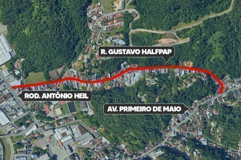 Interdição na Rua Gustavo Halfpap: O que esperar das obras de macrodrenagem em Brusque até fevereiro de 2026?