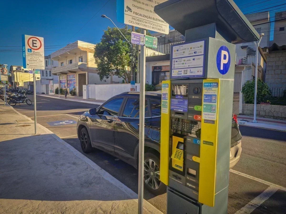 Navegantes implementa fiscalização eletrônica no sistema Área Azul a partir de fevereiro de 2026