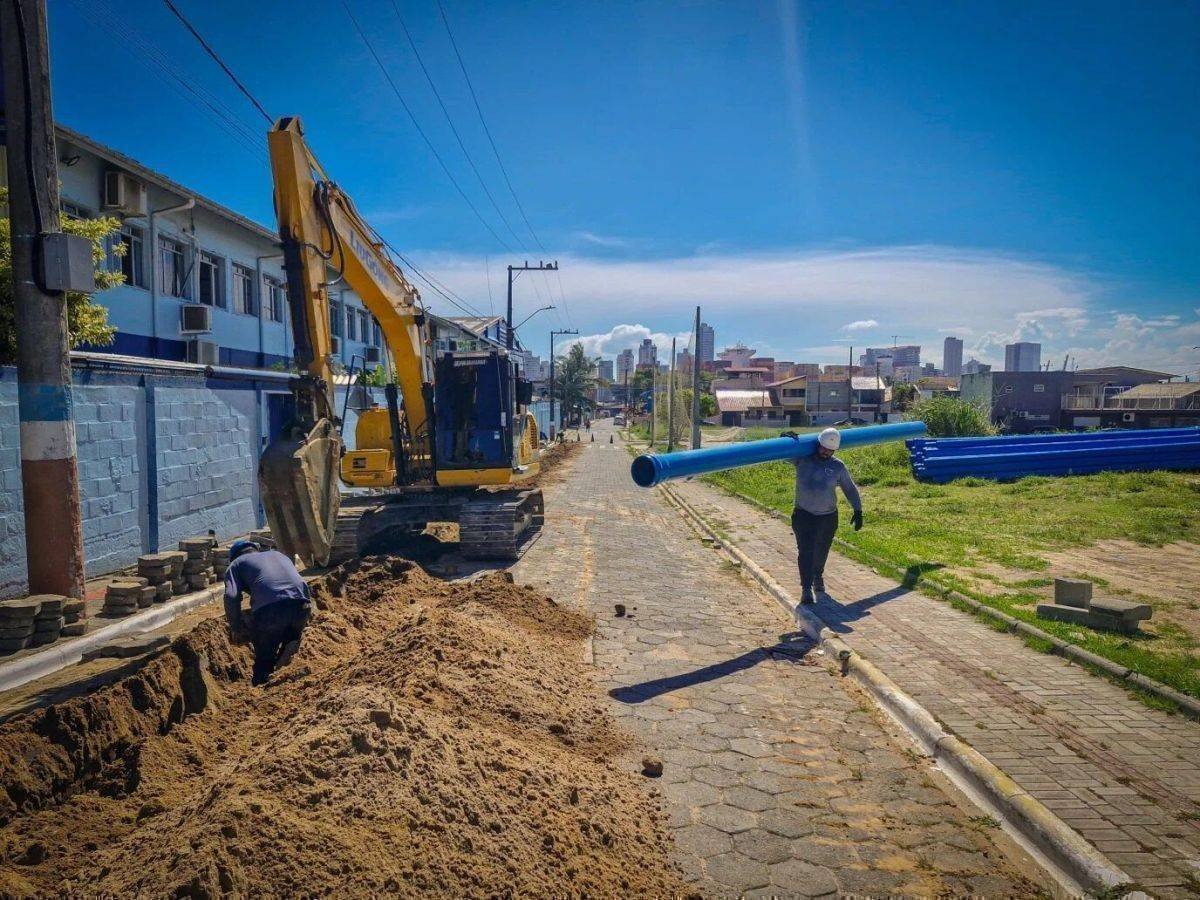 Obras em Navegantes: R$ 310 mil para reforço de água no São Pedro até 2026