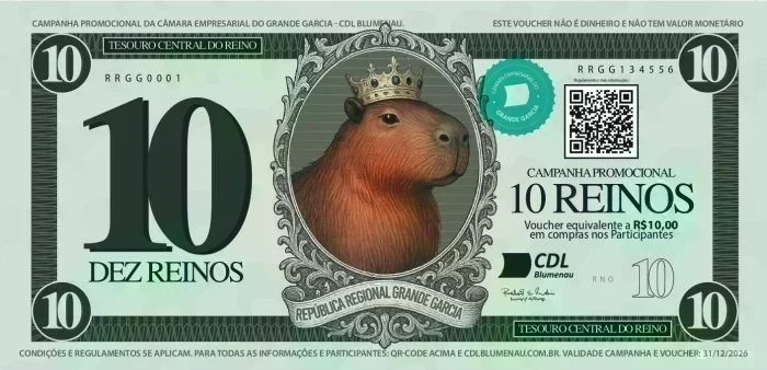 Reinos: A moeda própria do Reino do Garcia que promete revolucionar o comércio local em 2026