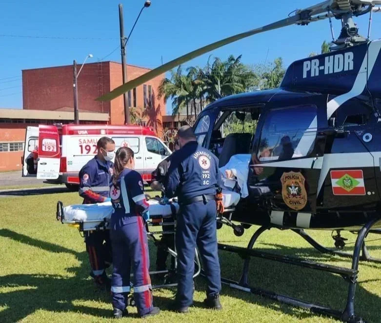 Samu de Santa Catarina atendeu mais de 205 mil ocorrências em 2025, refletindo um crescimento de 4,7%