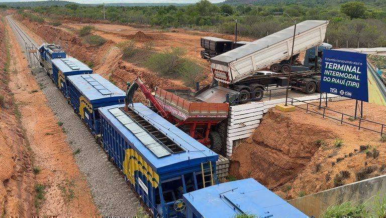 Transnordestina inicia operações com 946 toneladas de sorgo em teste que pode revolucionar logística no Nordeste