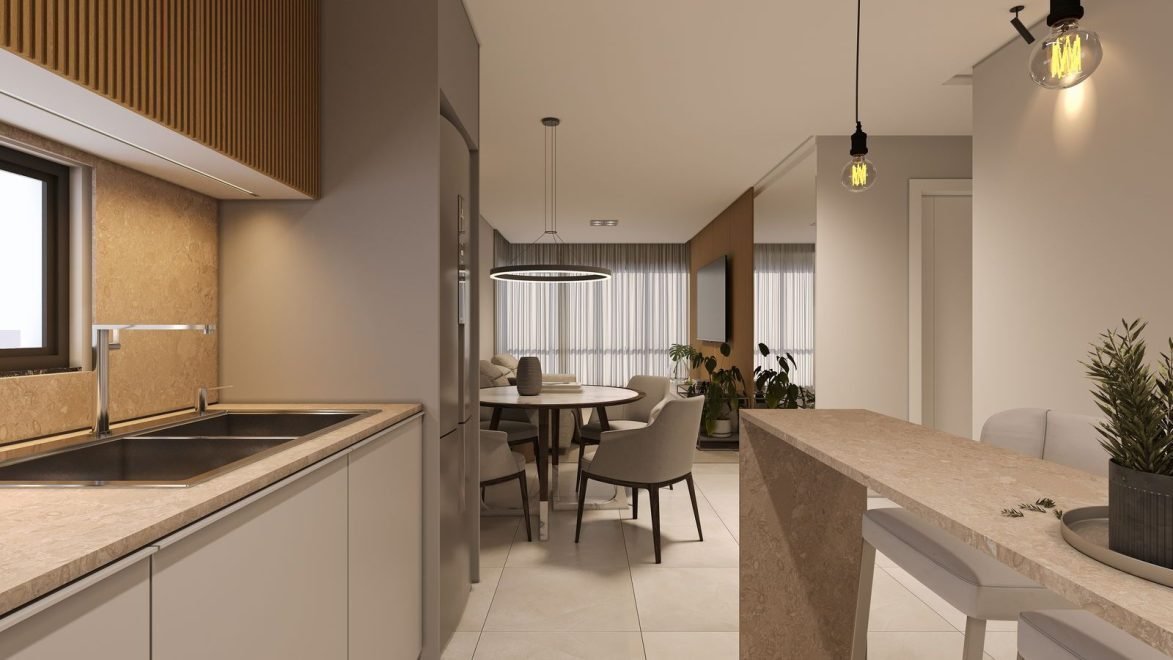 Houston – Apartamento com 2 dormitórios (sendo 1 suíte) à venda em Camboriú – São Francisco de Assis com 71 m²