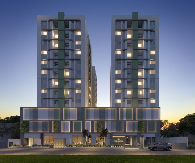 Marine Itajuba – Apartamento com 2 dormitórios (sendo 1 suíte) à venda em Barra Velha – Itajubá com 55 m²