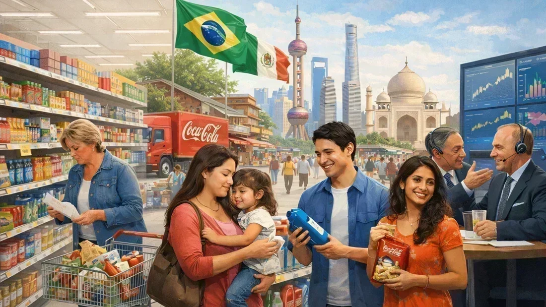 Crescimento na América Latina compensa fraqueza nos EUA