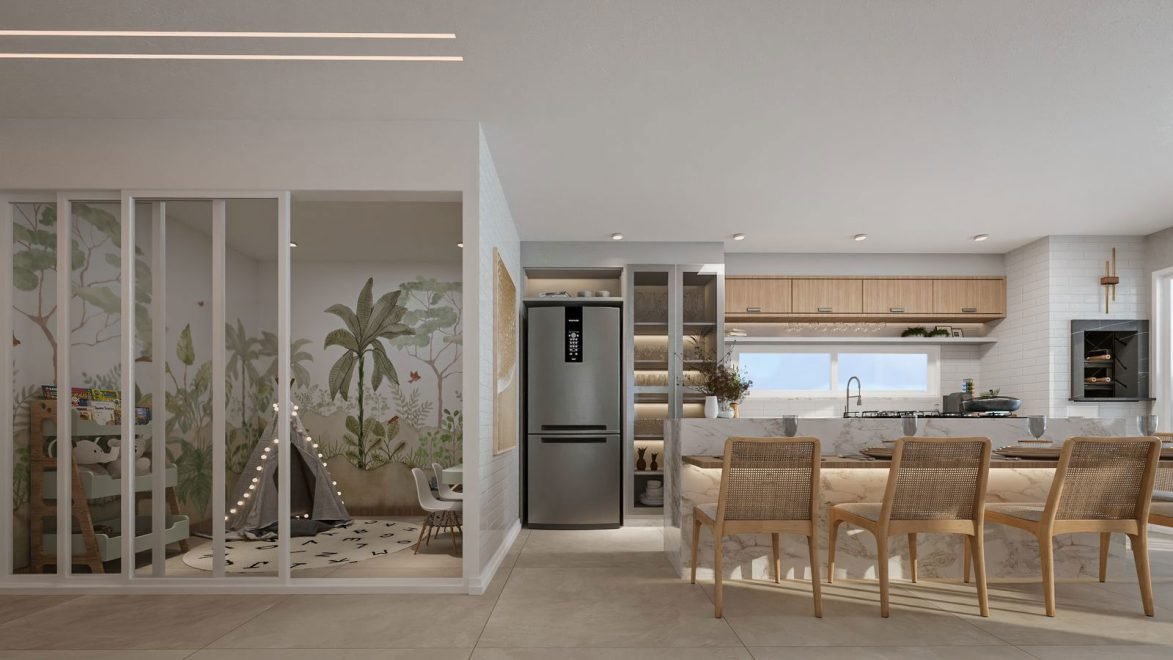 Vista Mar Garden – Apartamento com 2 dormitórios (sendo 2 suítes) à venda em Navegantes – Centro com 80 m²