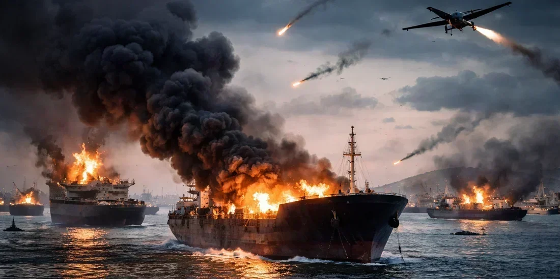 Navegação Comercial em Crise: O Impacto dos Conflitos no Oriente Médio