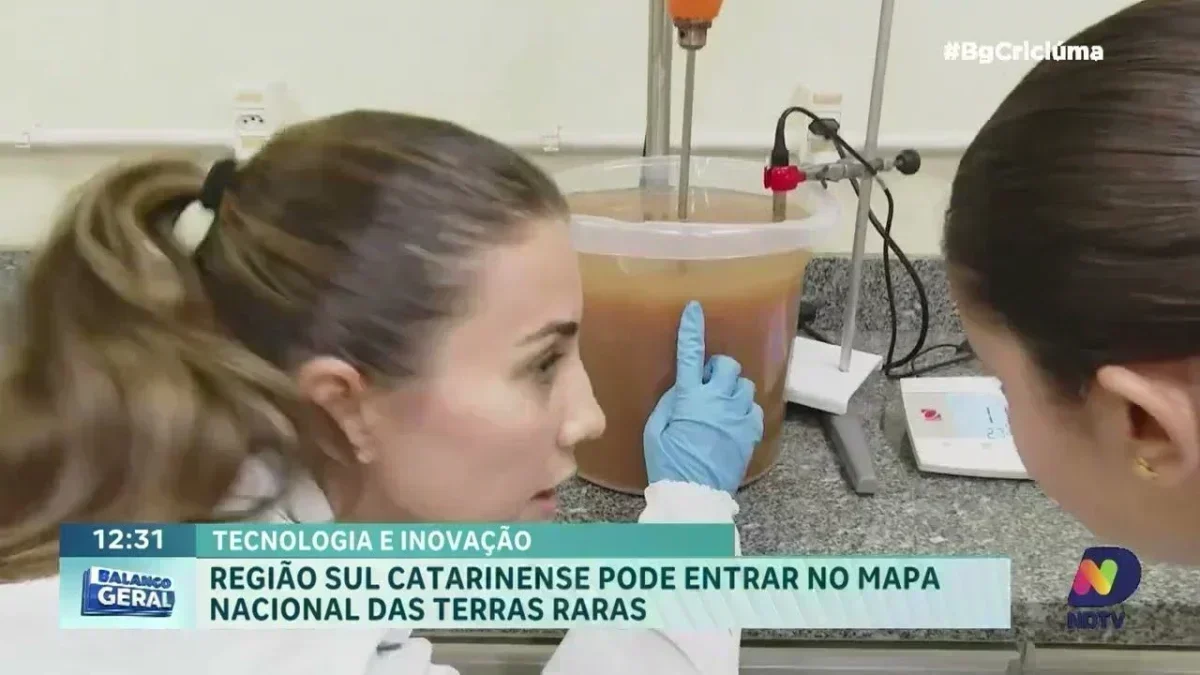 Terras raras: a nova fronteira de desenvolvimento no Sul de Santa Catarina