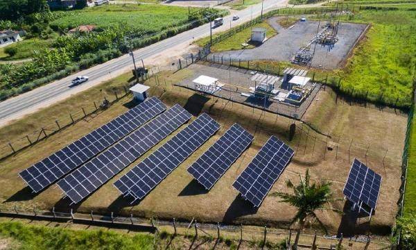 Usina Solar da SCGÁS: Um Ano de Sucesso e Sustentabilidade