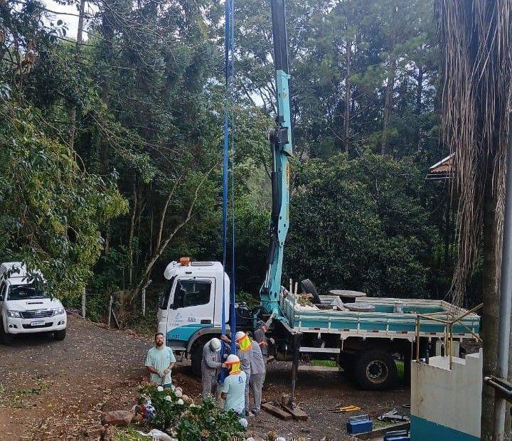Novo poço em Treze Tílias: investimento que transforma