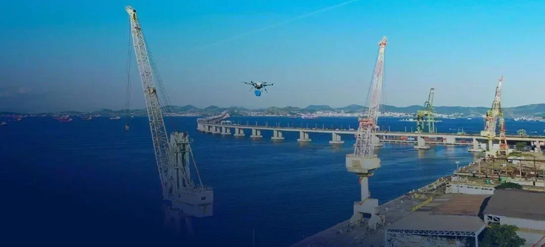 Wilson Sons Inova com Drones: O Futuro da Logística Marítima Começa Agora